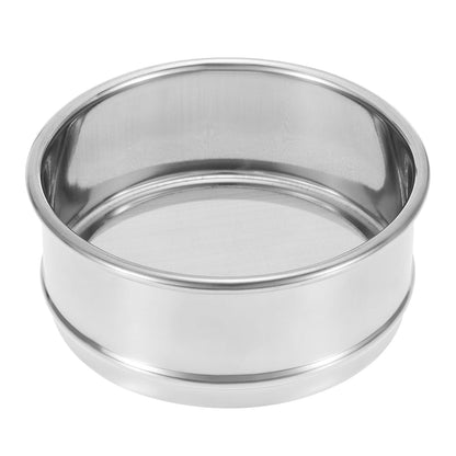 150 Mesh Lab Sieve, 4" Diameter Test Sieve 304 Stainless Steel Wire Cloth (0.1mm) for Industrial Laboratory - Colors A