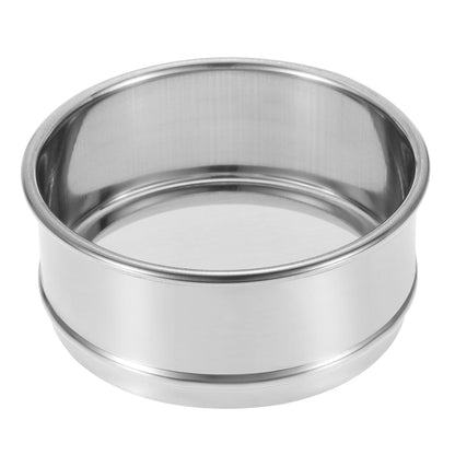 150 Mesh Lab Sieve, 4" Diameter Test Sieve 304 Stainless Steel Wire Cloth (0.1mm) for Industrial Laboratory - Colors A