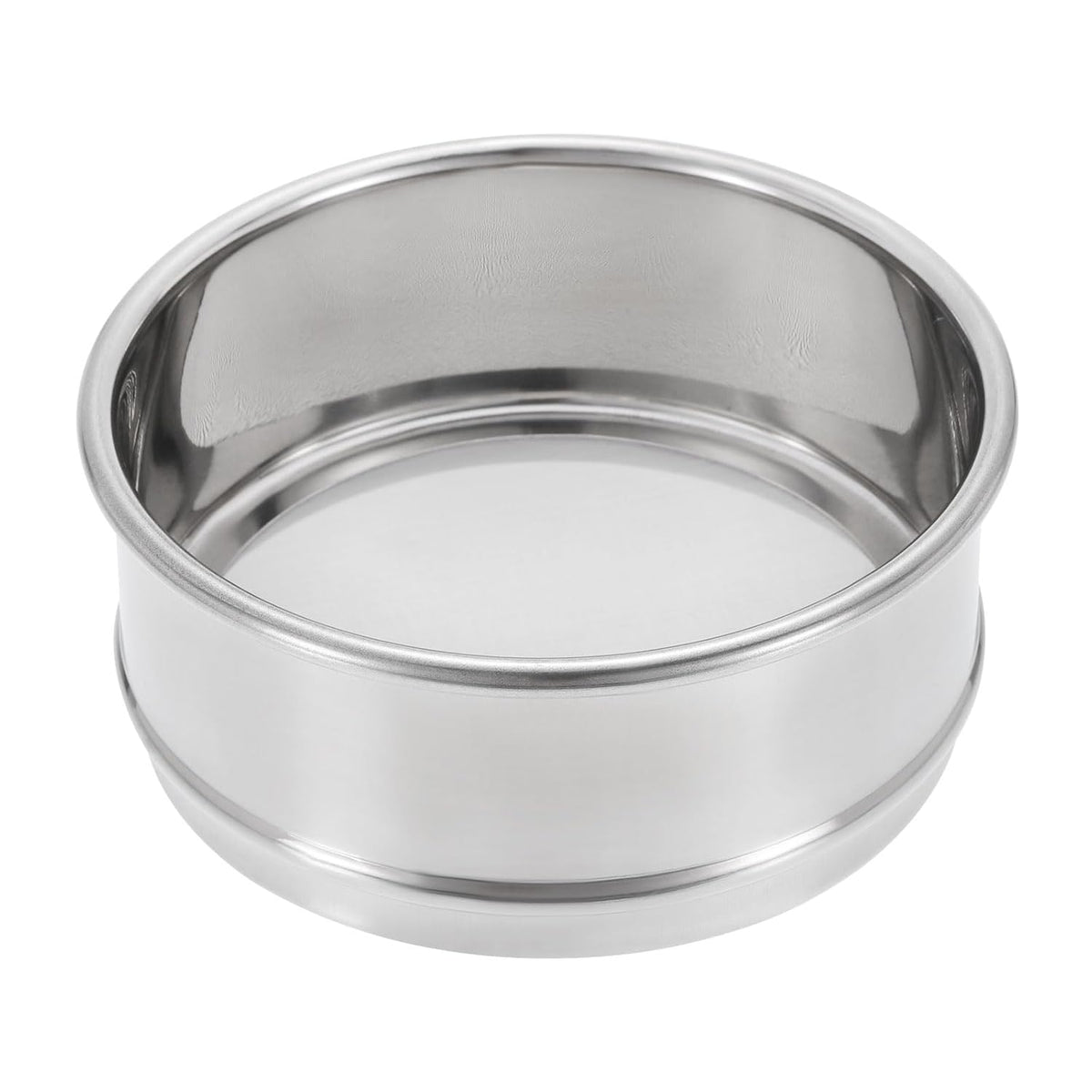 150 Mesh Lab Sieve, 4" Diameter Test Sieve 304 Stainless Steel Wire Cloth (0.1mm) for Industrial Laboratory - Colors A