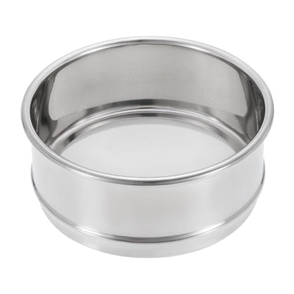 150 Mesh Lab Sieve, 4" Diameter Test Sieve 304 Stainless Steel Wire Cloth (0.1mm) for Industrial Laboratory - Colors A