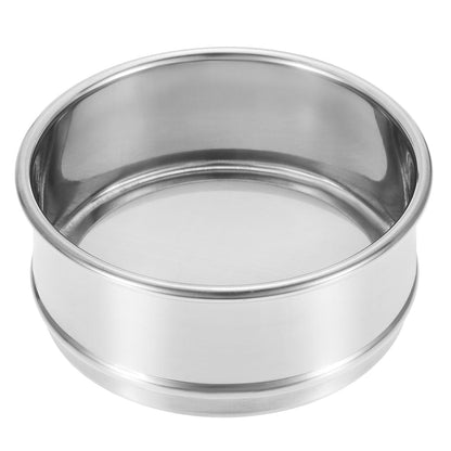 150 Mesh Lab Sieve, 4" Diameter Test Sieve 304 Stainless Steel Wire Cloth (0.1mm) for Industrial Laboratory - Colors A
