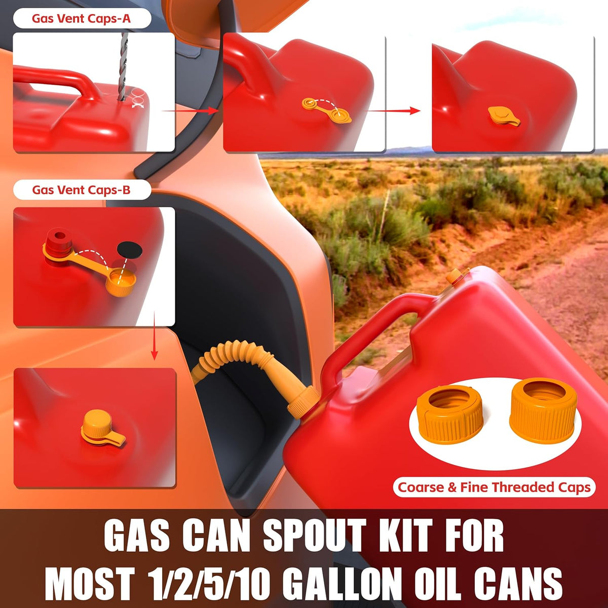 19 Pcs Automotive Funnel Set, Spout Replacements, Plastic Wide Mouth Transmission Funnels, Flexible Oil Funnel Kit for Automotive Use