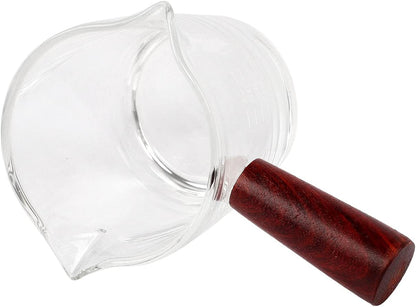 150ml Glass Measuring Cup Double Spouts Espresso Cup Shot Glass Heat-Resistant Handle Transparent Scale Ounce Measure Jugs Mixing Mug for Bar Party Wine Milk Coffee Liquid Heavy Glass Measuring Cup