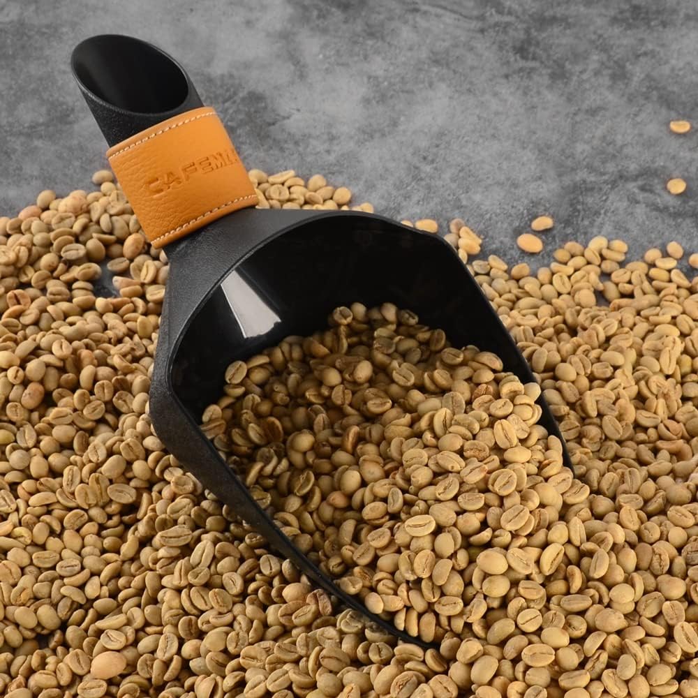 Coffee Bean Shovel Scoop Coffee Beans Filling Scooper Plastic Coffee Bean Measuring Scoop