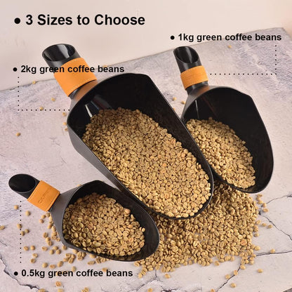 Coffee Bean Shovel Scoop Coffee Beans Filling Scooper Plastic Coffee Bean Measuring Scoop