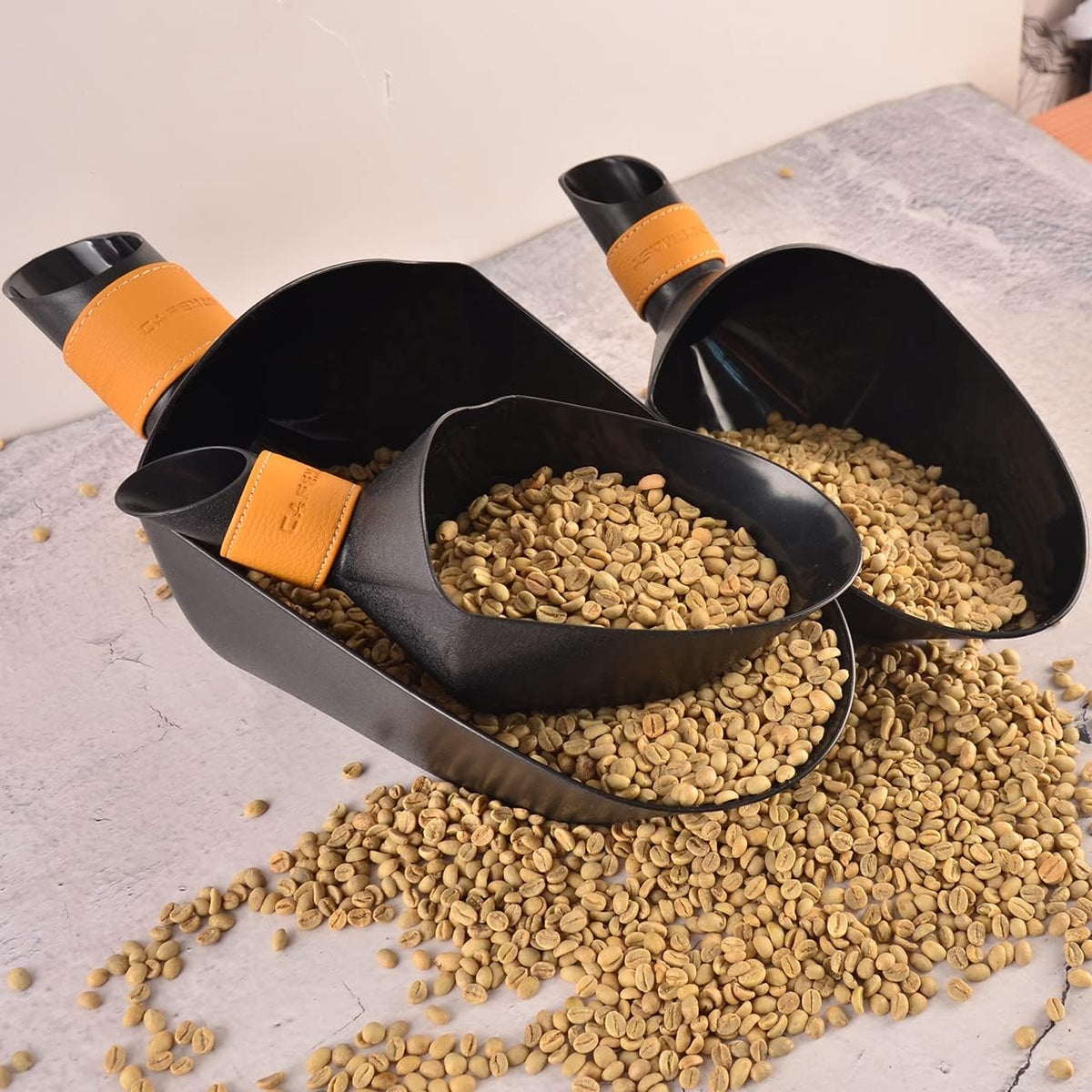 Coffee Bean Shovel Scoop Coffee Beans Filling Scooper Plastic Coffee Bean Measuring Scoop
