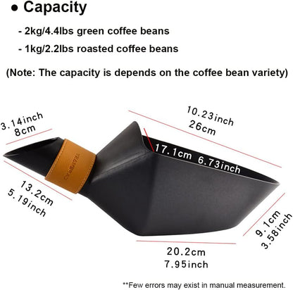 Coffee Bean Shovel Scoop Coffee Beans Filling Scooper Plastic Coffee Bean Measuring Scoop