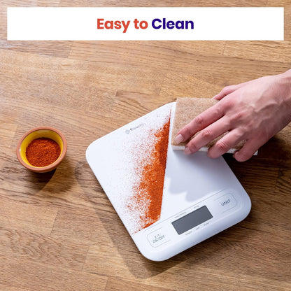 Food Kitchen Scale, Digital Grams and Ounces, 11lb