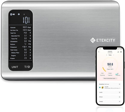 Food Kitchen Scale, Digital Grams and Ounces, 11lb