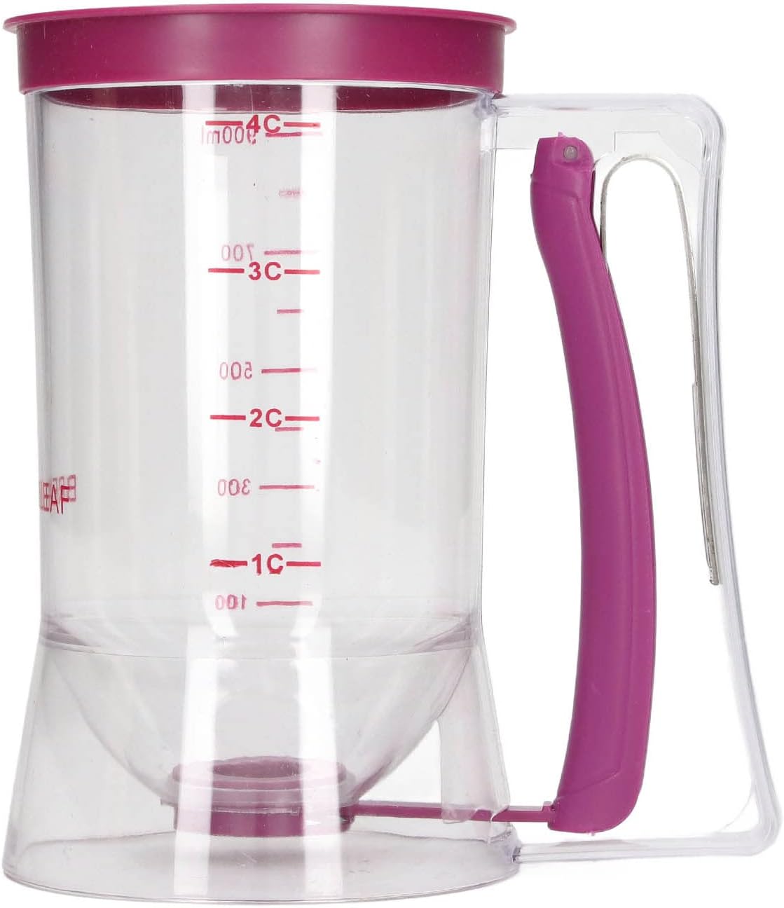Pancake Batter Dispenser, Batter Dispenser with Squeeze Handle for Pancakes, Waffles, Muffins, And Crepes Baking Tools 900ml