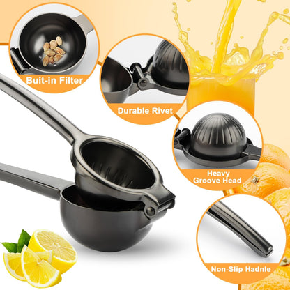 Lemon Squeezer Stainless Steel Manual Heavy Duty Lemon Juicer