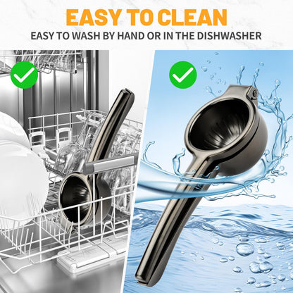 Lemon Squeezer Stainless Steel Manual Heavy Duty Lemon Juicer