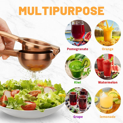 Lemon Squeezer Stainless Steel Manual Heavy Duty Lemon Juicer