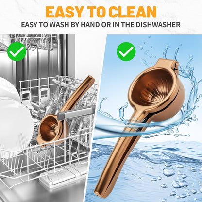 Lemon Squeezer Stainless Steel Manual Heavy Duty Lemon Juicer