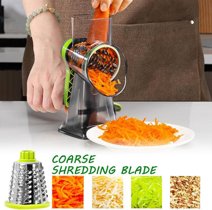 Dachenus Cheese Grater Rotary Cheese Grater,Versatile Cheese Shredder