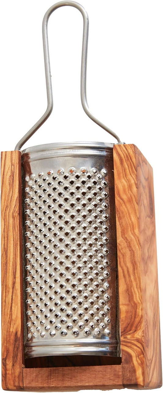 Italian Olivewood Parmesan Cheese Box Grater