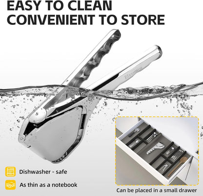 Lemon Squeezer Stainless Steel, Heavy - duty Lime Squeezer, Citrus Squeezer