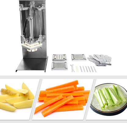 Commercial Potatoes Cutter Heavy Duty Manual French Fries Press Machine