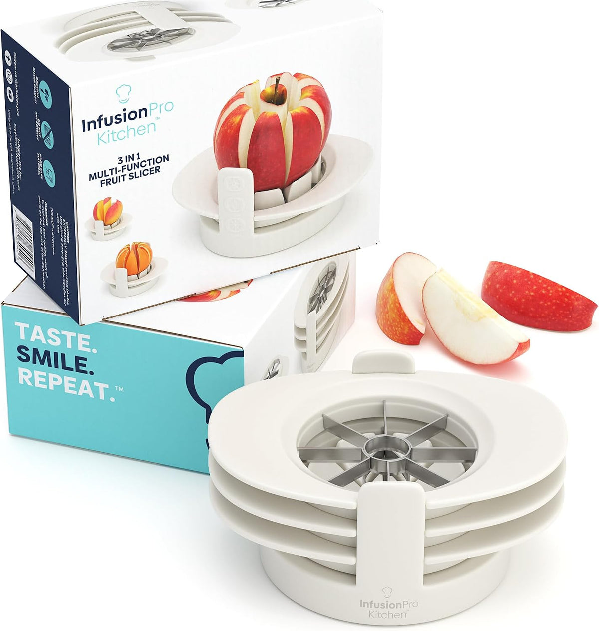 3 in 1 Stainless Steel Fruit and Vegetable Cutter