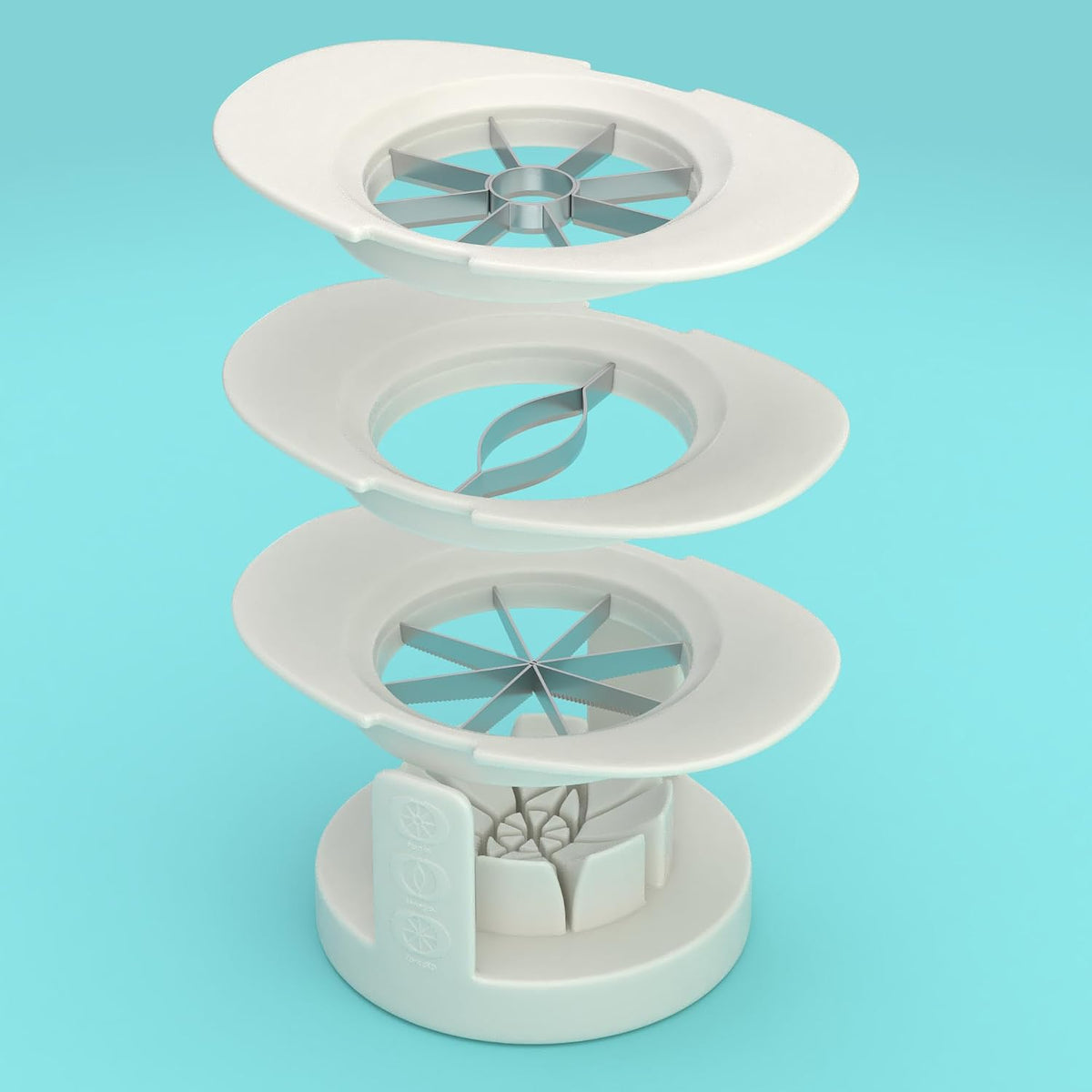 3 in 1 Stainless Steel Fruit and Vegetable Cutter