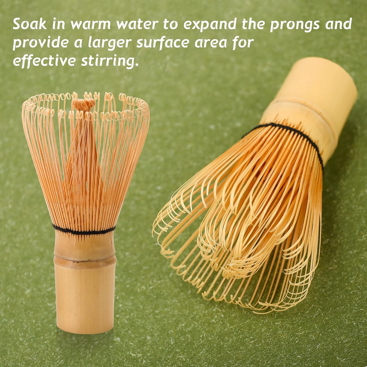 Matcha Whisk 5 Set,Tea Tools For Ceremony(Green)