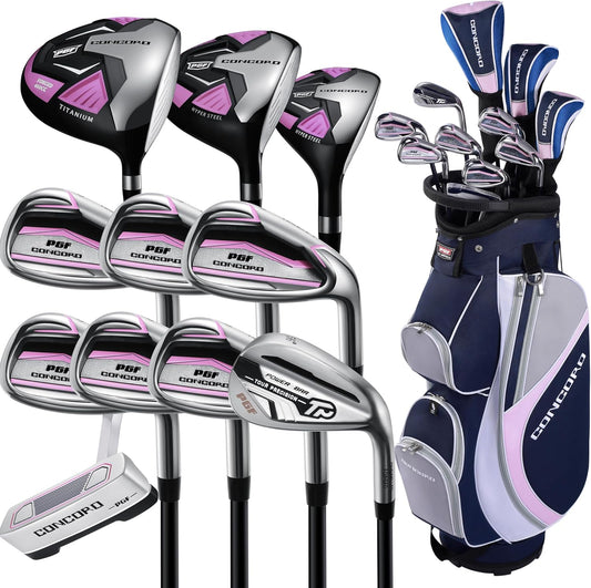 Lady Concord Women's Complete Golf Club Set [15-Piece]