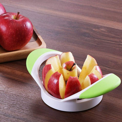 Apple Slicer 12 Slices – Apple Slicer and Corer with Ultra Sharp Stainless Steel Blades, Ergonomic Non-Slip Handles, Apple Cutter for Apples, Pears, Guava, Pitaya, Onion & More Dishwasher Safe