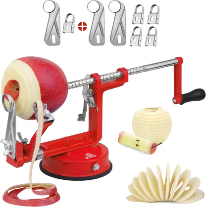 Apple Slicer 12 Slices – Apple Slicer and Corer with Ultra Sharp Stainless Steel Blades, Ergonomic Non-Slip Handles, Apple Cutter for Apples, Pears, Guava, Pitaya, Onion & More Dishwasher Safe