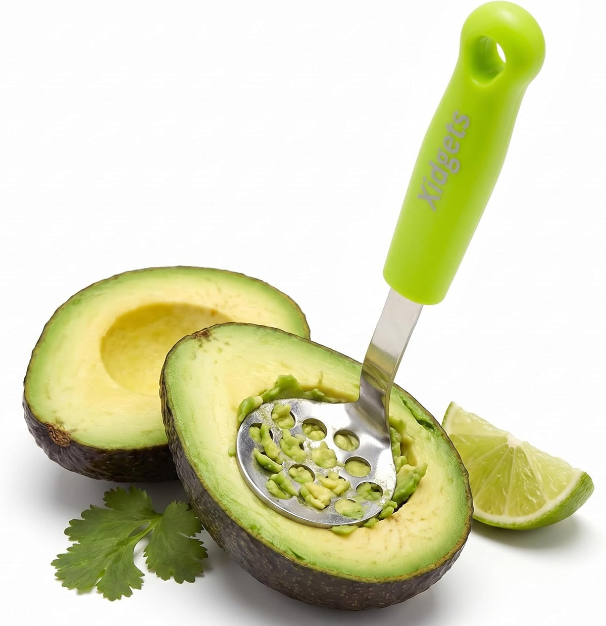Mini Avocado Masher | Dishwasher Safe | Stainless Steel (Plum Purple)