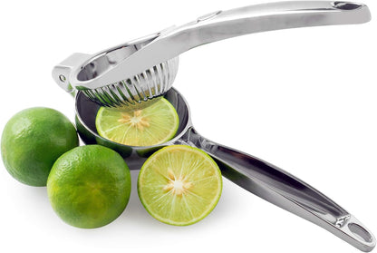 Citrus Press- Zinc Alloy Manual Citrus Juicer, Ideal Hand Juicer, this Citrus Squeezer is a Great Addition to Your Kitchen Accessories, Silver