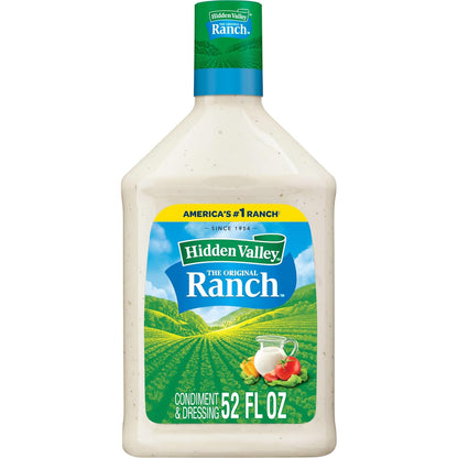 Original Ranch Salad Dressing and Topping, 52 Ounce Bottle (Package May Vary)