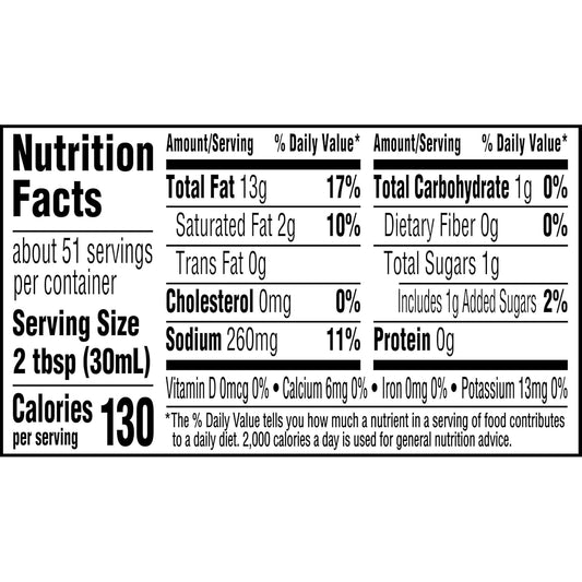 Original Ranch Salad Dressing and Topping, 52 Ounce Bottle (Package May Vary)