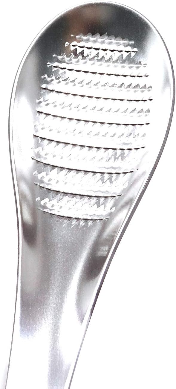 1PCS Stainless Steel Garlic Ginger Fruits Root Vegetable Grater Grinder Spoon for Kitchen