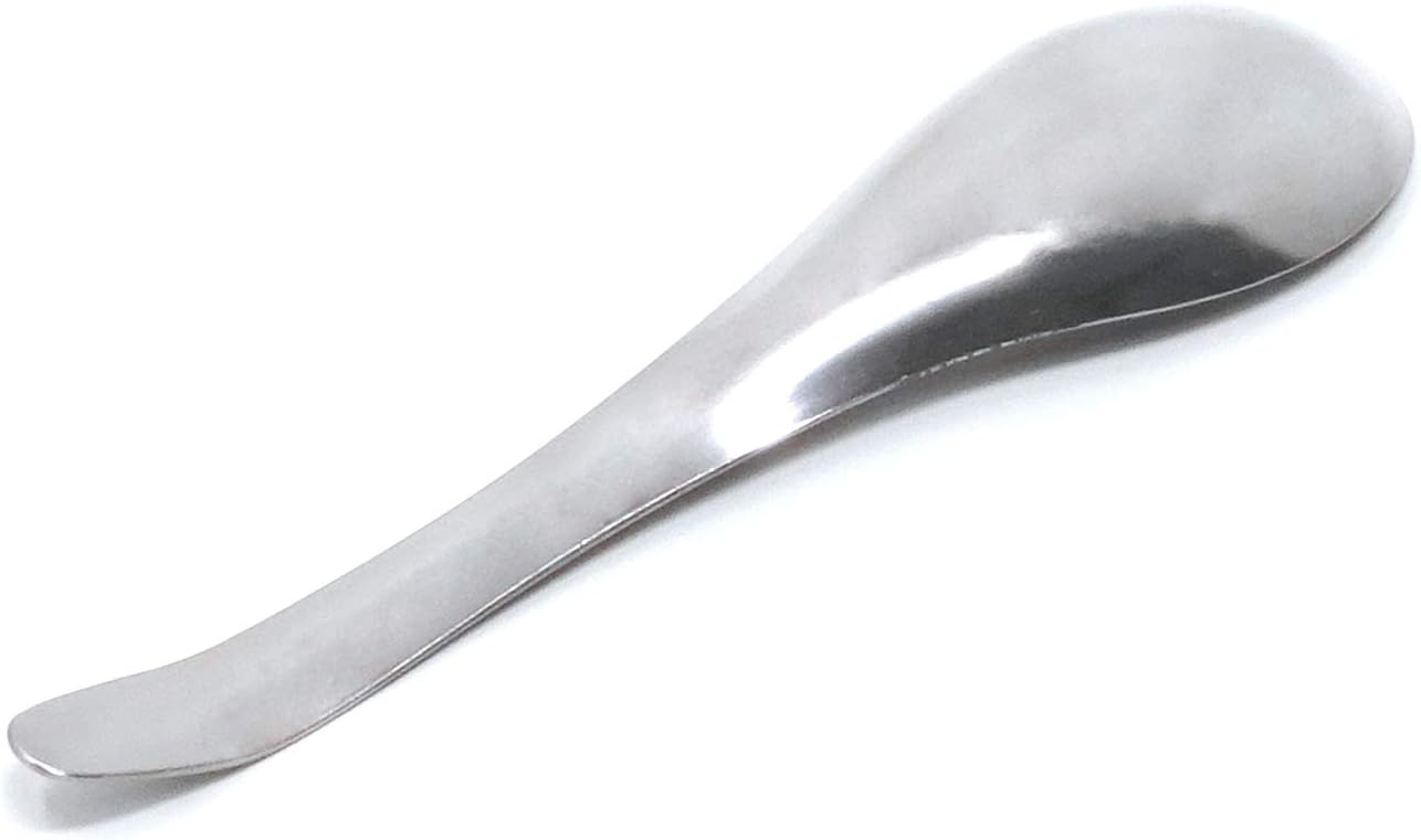 1PCS Stainless Steel Garlic Ginger Fruits Root Vegetable Grater Grinder Spoon for Kitchen