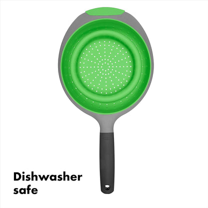 Collapsible Colander, 3.5 quart, Green