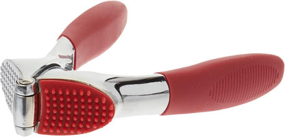 Garlic Press - Effortless Garlic Crusher with Built-In Cleaning Aid, Large Garlic Chamber, Comfortable Ergonomic Handle, BPA-Free & Dishwasher-Safe - Quick and Easy Meal Preparation