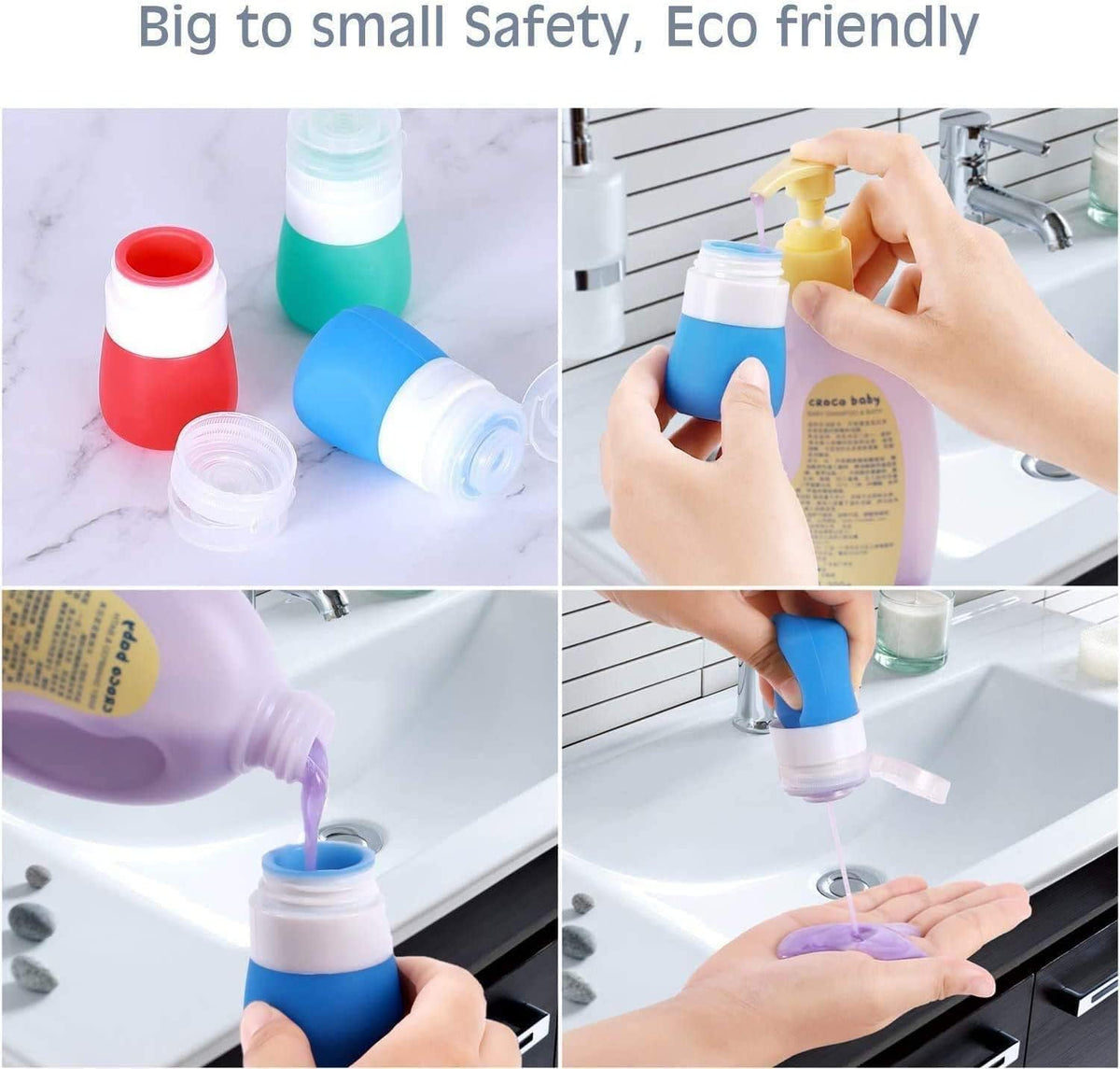 Squeeze Portable Salad Dressing Container to Go Bottles for Sauces, Mini Salad Dressing Bottles，Leakproof Condiment Storage Bottle, Mini Ketchup Bottle Dressing to Go for Lunch set of 4 (37ML)
