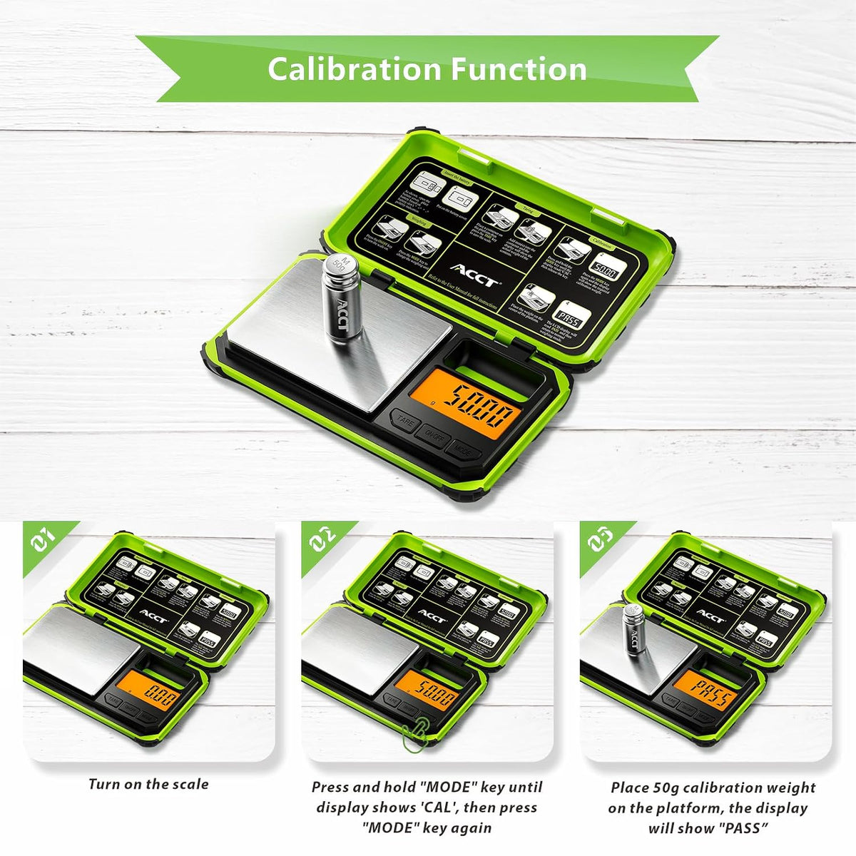 Precision Pocket Scale, 200gx0.01g Jewelry gram Scale