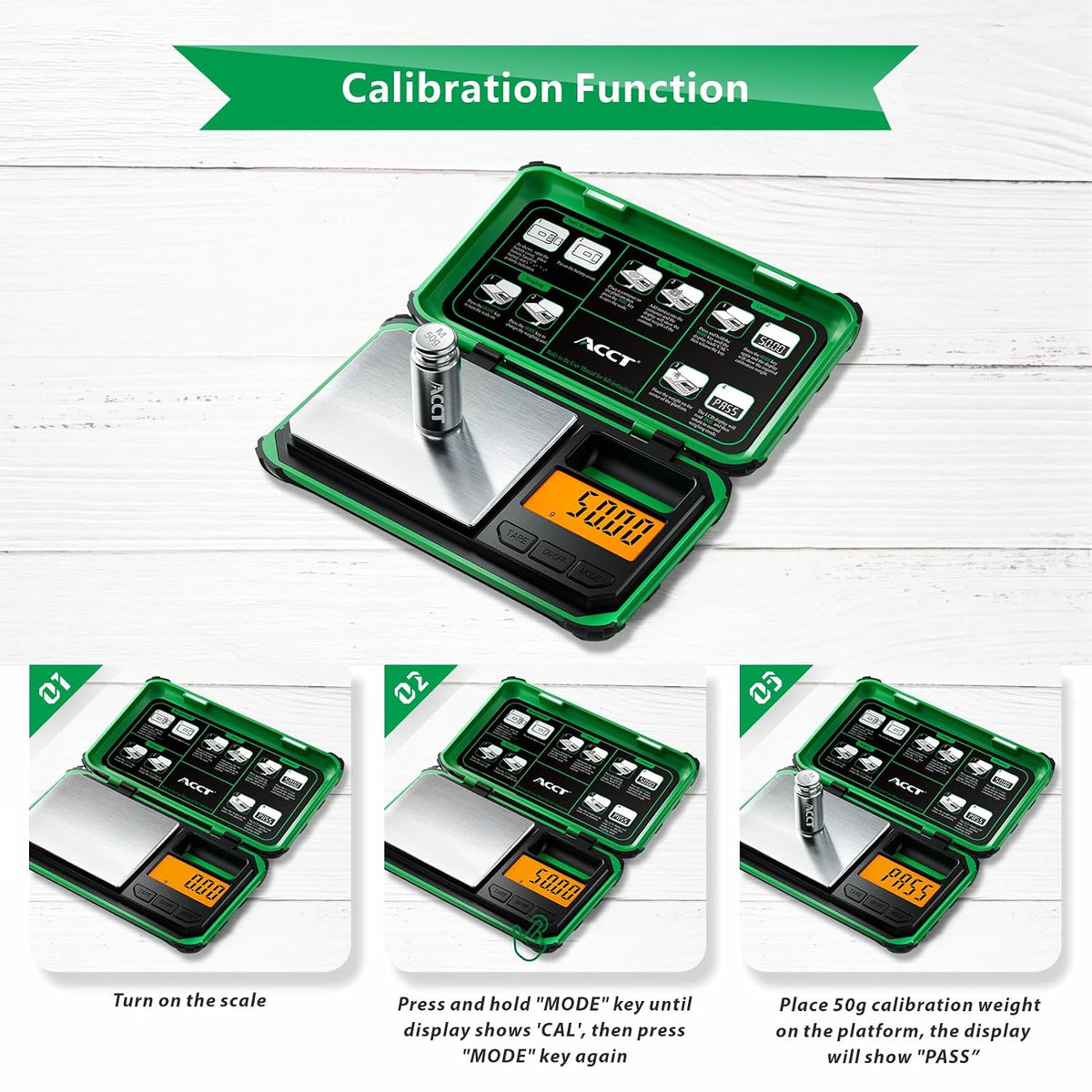 Precision Pocket Scale, 200gx0.01g Jewelry gram Scale