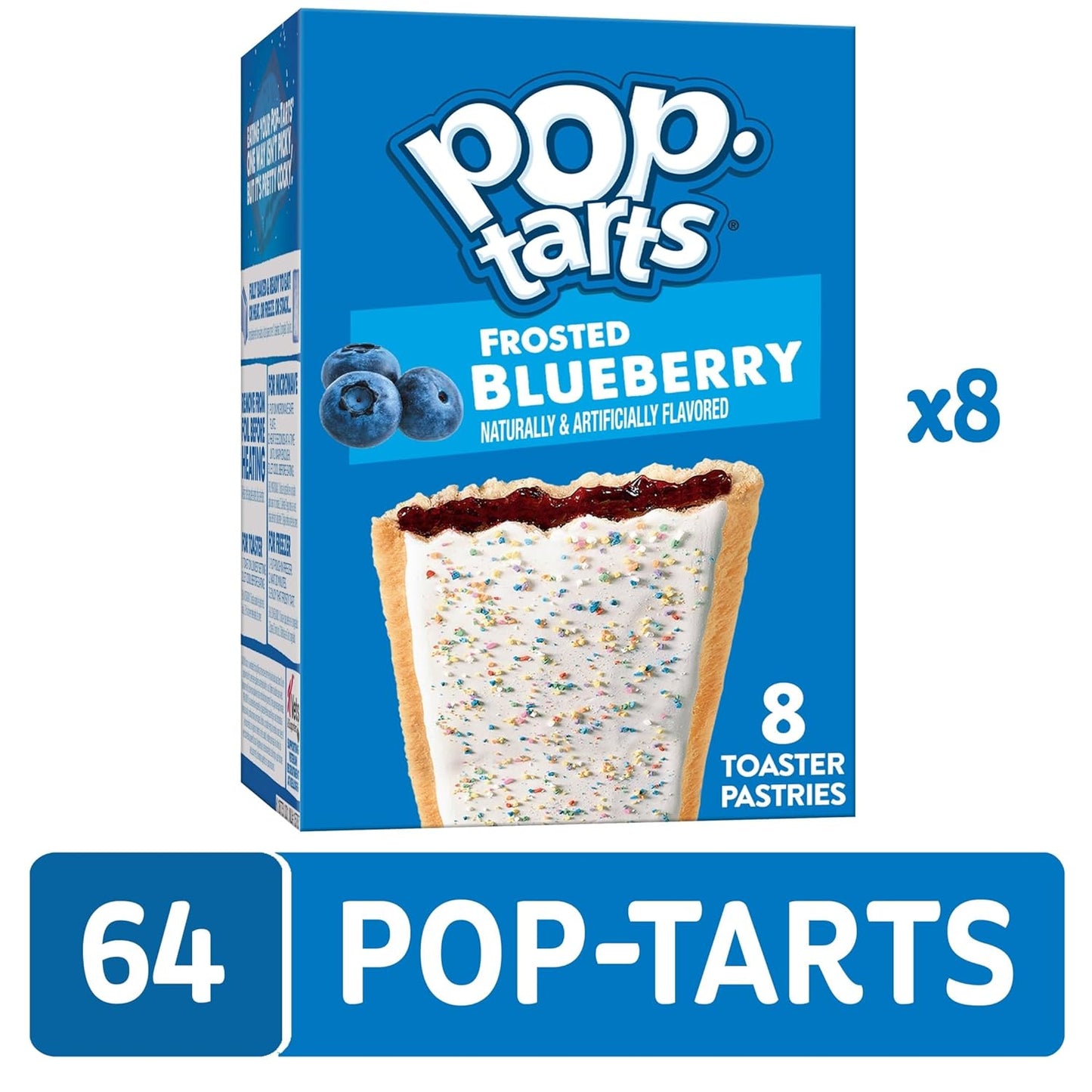Toaster Pastries, Breakfast Foods, Kids Snacks, Frosted S'mores (8 Boxes, 64 )
