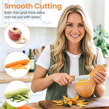Multi-Functional Vegetable Peeler for Kitchen with Bottle Opener