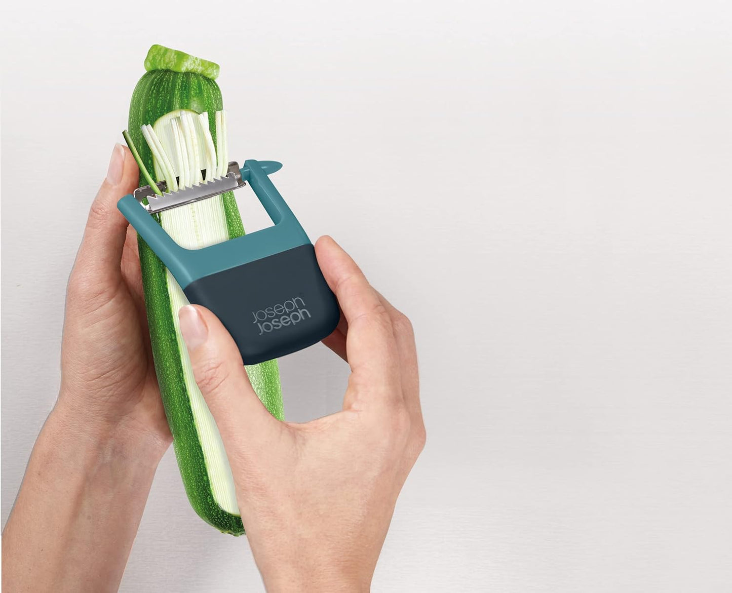 Duo Easy-Grip Julienne Peeler, Vegetable Kitchen Peeler and Potato-Eye Remover, Dark Opal