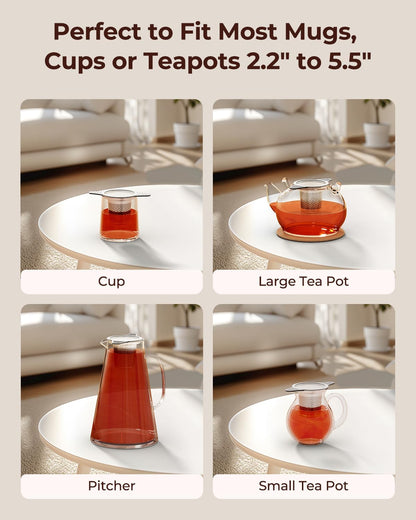 304 Stainless Steel Tea Infuser for Loose Leaf Tea Steeper