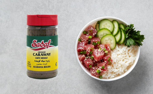 Ground Caraway - Caraway Powder for Cooking & Food Seasoning - Spices & Seasonings - Ground Caraway Seeds - Kosher - 5 oz Bottle with Shaker Top