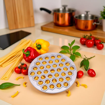 Silver Ravioli Dumpling Mold, Russian Pelmeni Maker,37 Holes Metal Ravioli Maker, Pelmeni Meat Dumplings Maker,Handmade Dumpling Cutter,Kitchen Utensils and Gadgets