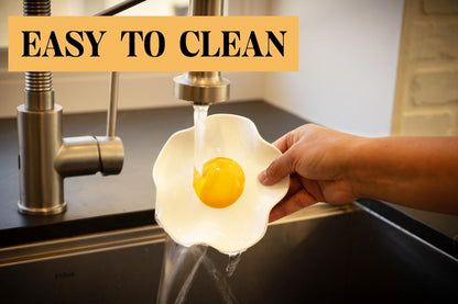 Fried Egg Ceramic Spoon Rest for stove top and kitchen counter | Large and Dishwasher-Safe Sponge holder | Home & kitchen decor | Kitchen Gifts for women | House warming gifts new home