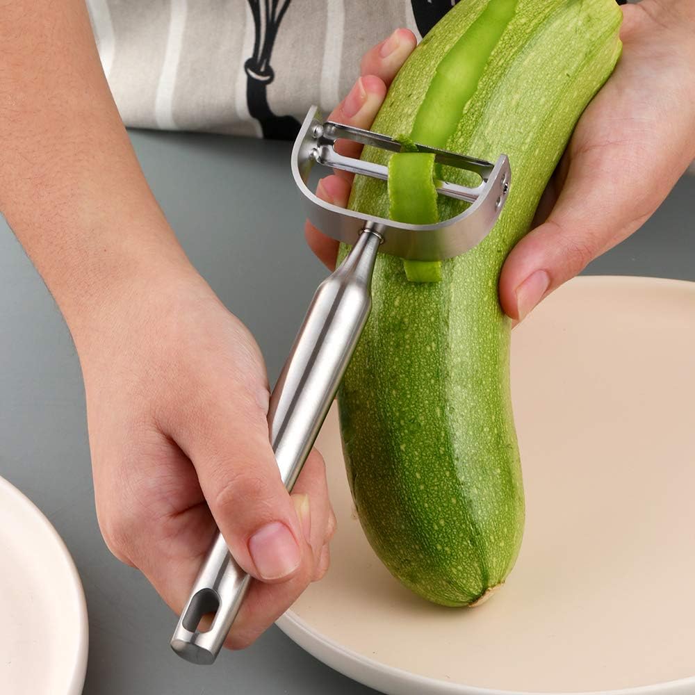 4 Sides Box Grater For Kitchen,Stainless Steel Cheese Grater With Handle,Multi-Function Vegetable Slicer Food Shredder For Chees,Ginger,Vegetables,Dishwasher Safe, Gold
