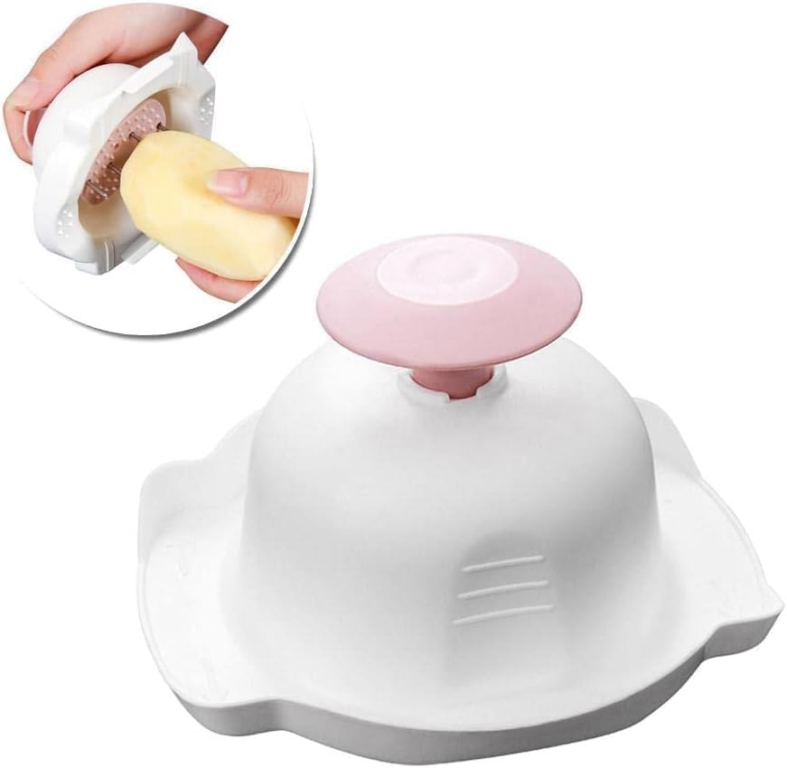 Blue Food Slicer Finger Guard for Mandolin, Anti-Cut Protectors for Vegetable Grater, Safety Holder for Mandoline Cutting - Slicers Tool