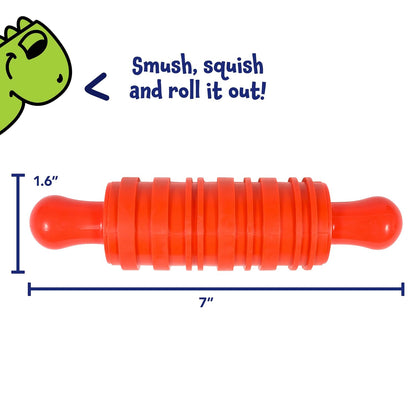Paint and Dough Texture Rollers, Set of 4
