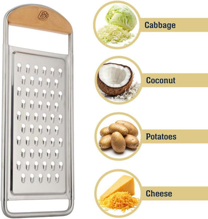 Flat Handheld Mandoline Slicer for Kitchen, 12”